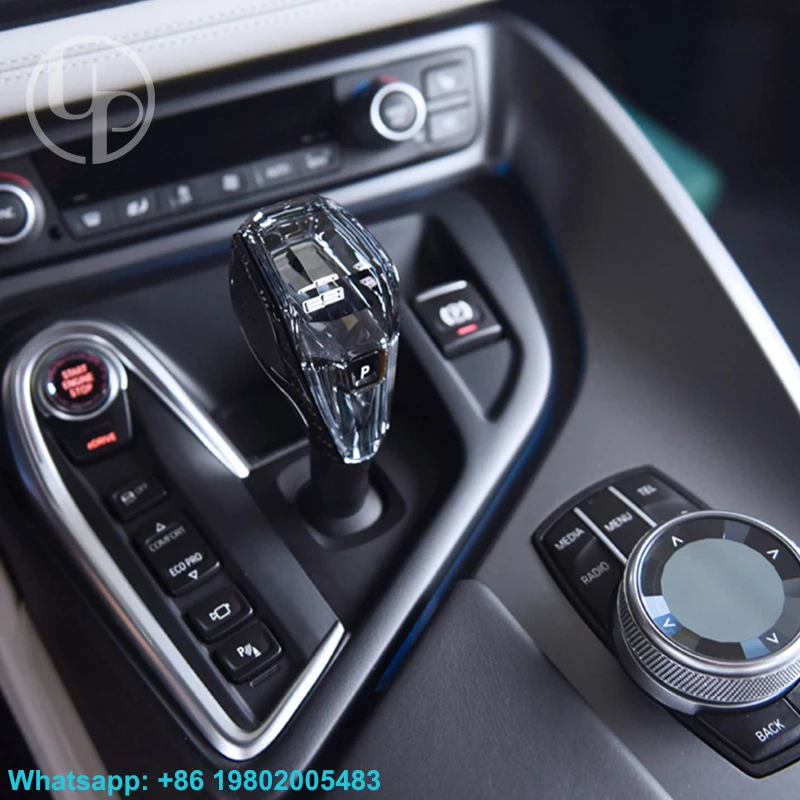 X3 X4 X5 X6 X7 1series to 7series Crystal Gear Shift Knob G20 G01 G30 G08 G12 F12 F15 Crystal Gear Handle Three Piece Gear Shift