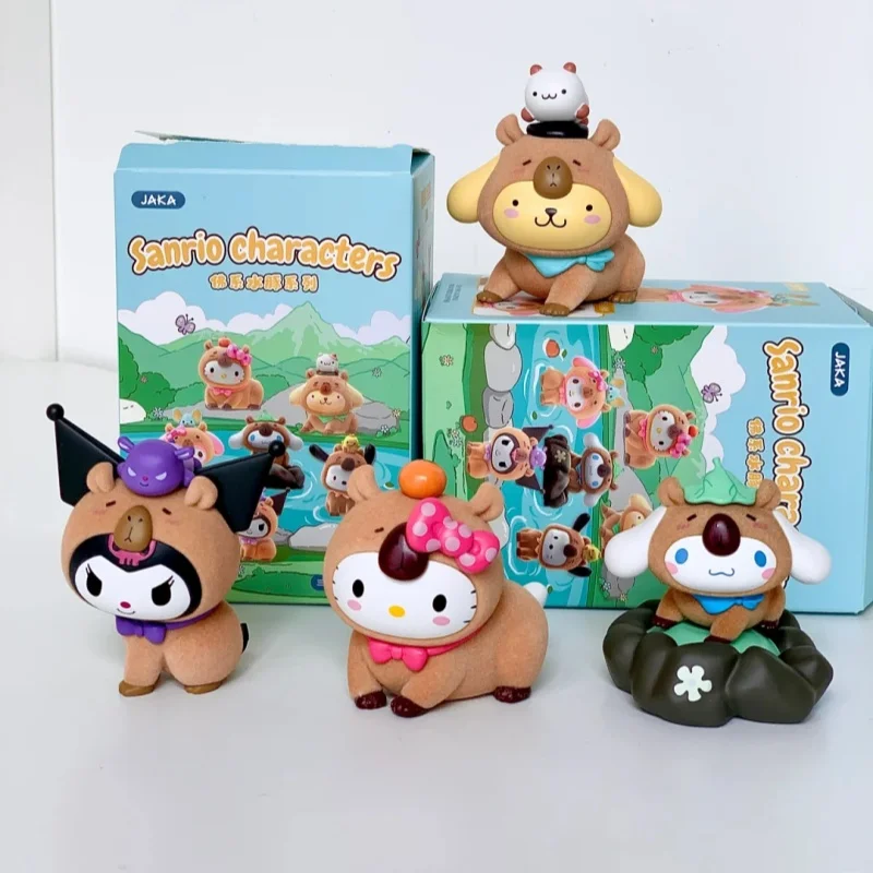 

New Original Sanrio Blind Box Buddhist Dolphin Series Mystery Boxskawaii Desktop Decorations Beautiful Collectible Doll Room Toy
