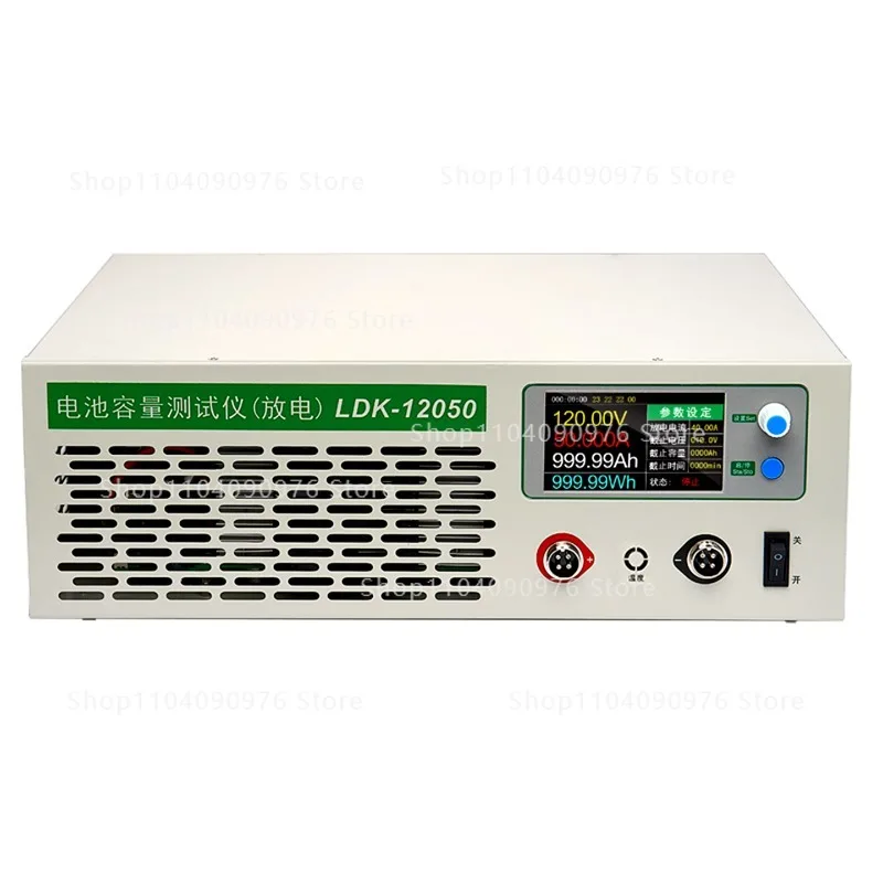 120V 50A High Current Battery Capacity Tester for Lead Acid Lithium Battery Aging and Discharge Analysis