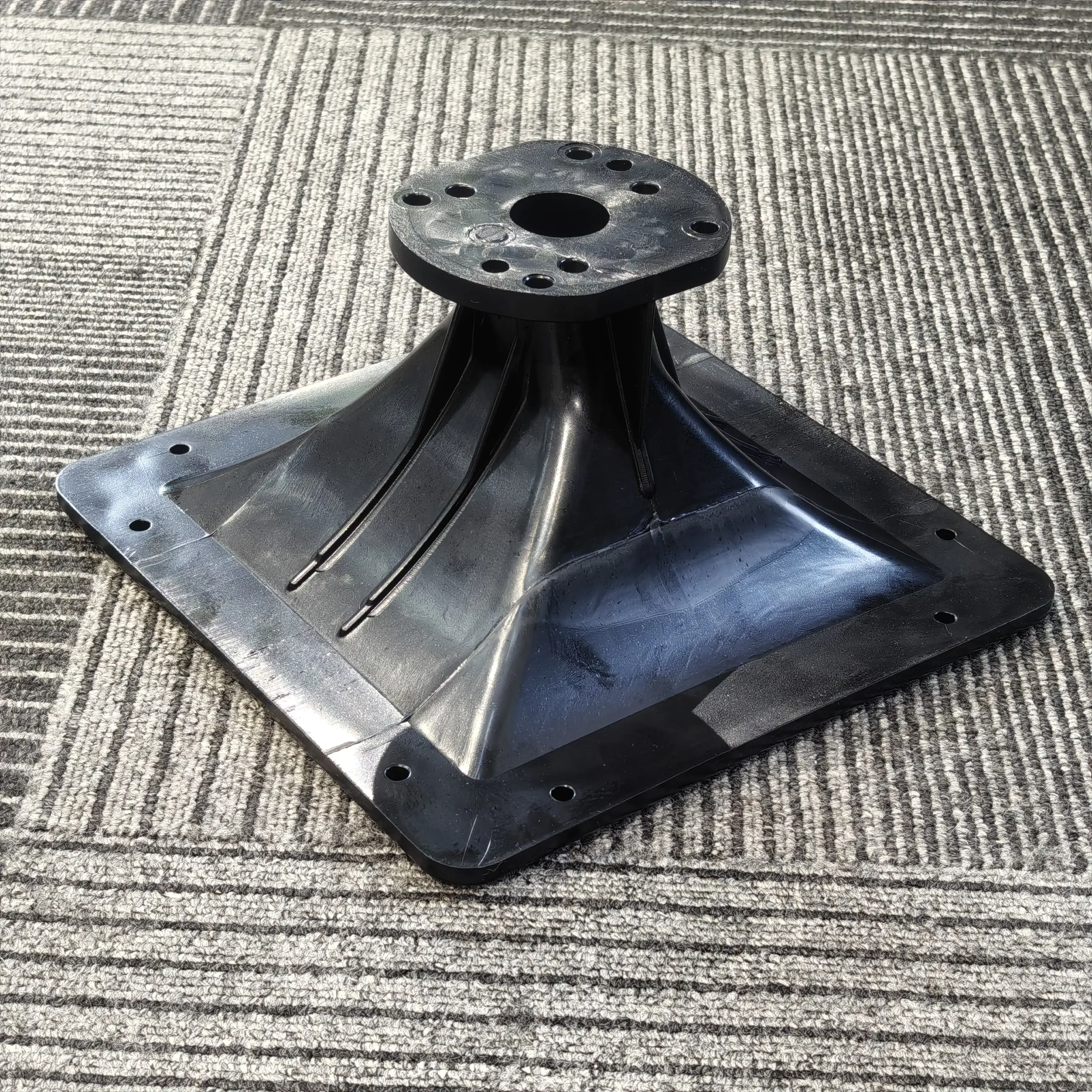 MW Audio 1"-Kehlkopf-Kunststoffhorn 210x210x110mm, ABS-Schraubwellenleiter für den Austausch von Pro-Audio-Lautsprechern – Detail 8
