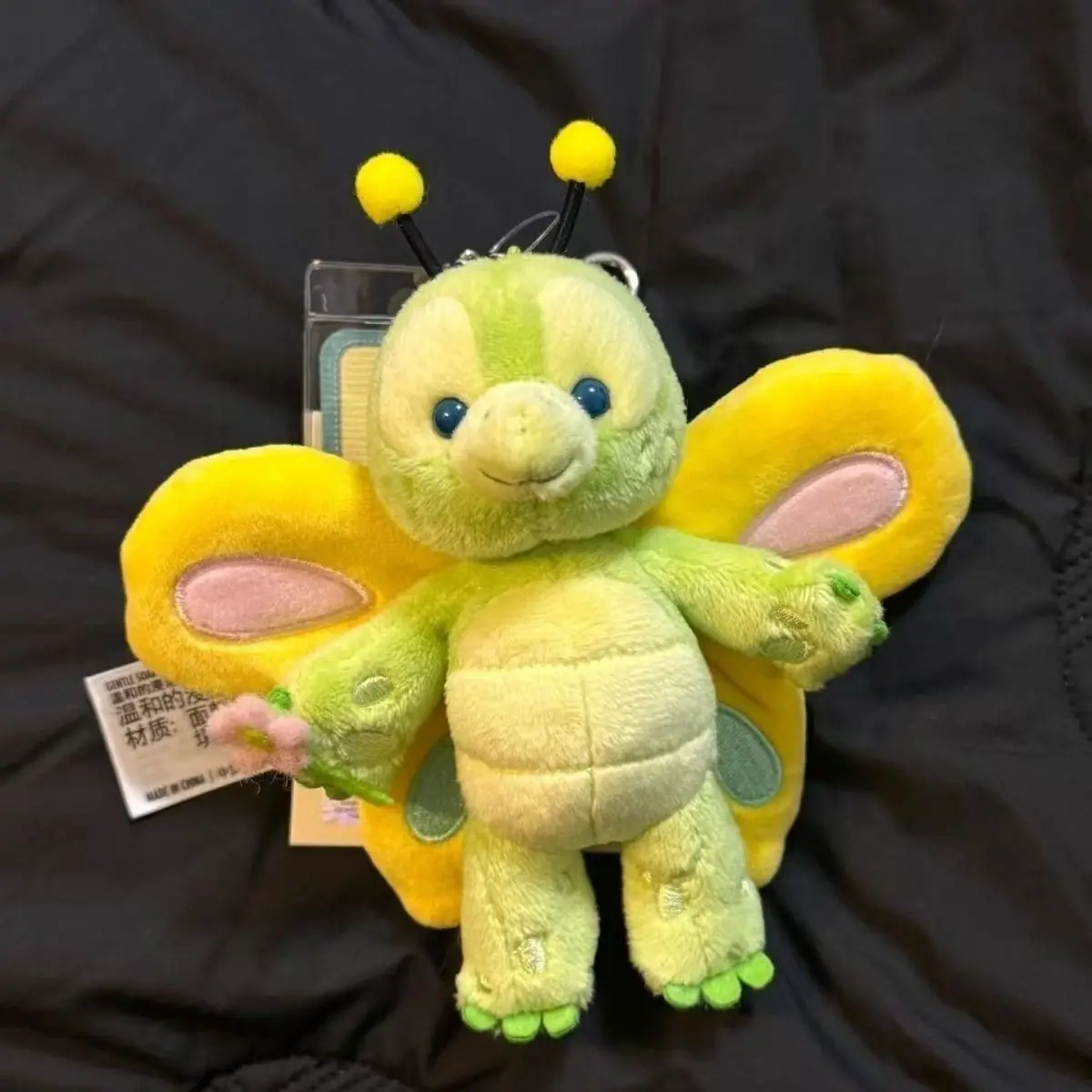 

Disney Bear Duffy and Friend Tortoise OluMel Stuffed Plush Toys Soft Kawaii Sea Turtle Doll Mini Animal Keychain Pendant Gift