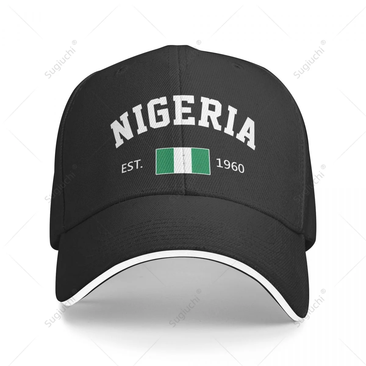 Baseball Cap Nigeria EST.1960 Independence Day Men Women Unisex Hip Hop Sandwich Caps Snapback Golf Hat Fishing