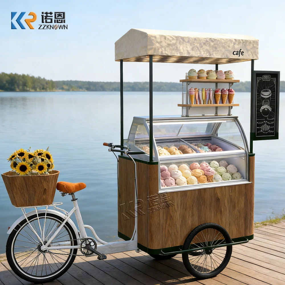 

Роскошная портативная тележка для еды: современный городской киоск для кофе, десертов и закусок, уличная тележка для мероприятий, тележка для мороженого для бизнеса и выставок