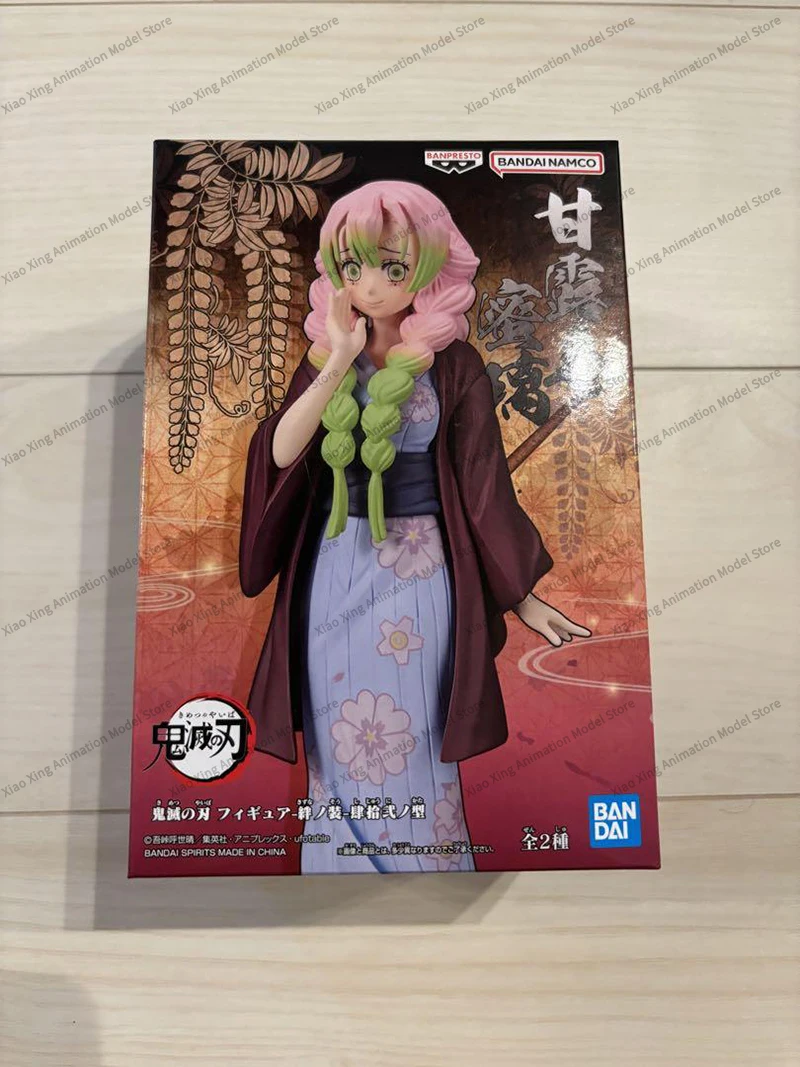 In Stock Original BANPRESTO Demon Slayer Kotetsu Kanroji Mitsuri PVC Anime Action Figures Model Collection BANDAI Genuine Toy