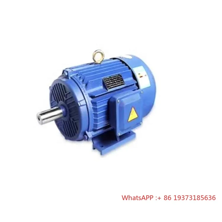 Uso Industrial YE2 Y-132M2-6-5.5KW 6 polos Motor asíncrono de inducción trifásico AC 380V 415V 50HZ para licuadora coche barco ventilador sierra