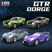 1:64 Scale Remote Control Car - Full Function Four-Wheel Drive Drift Racing Desktop Model Toy for Children And Collectors Gifts