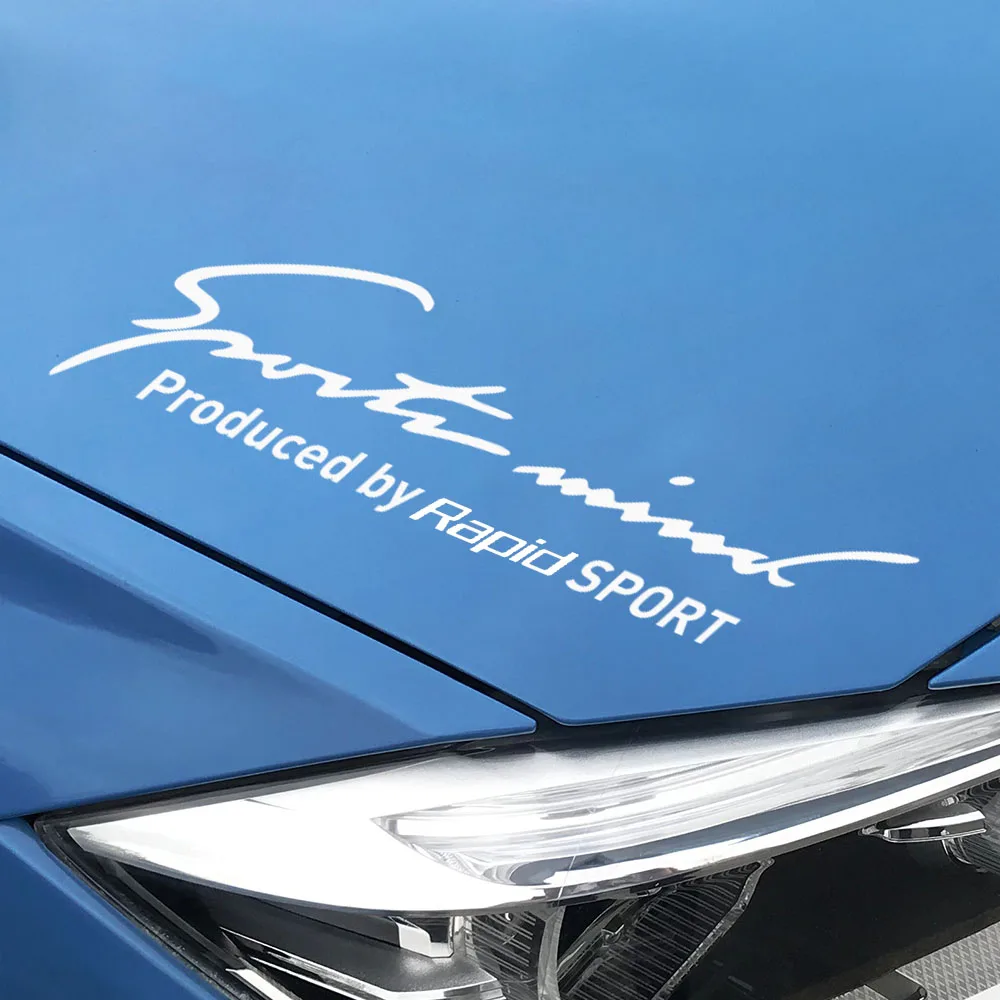 1PC Auto Front Head Lamp Eyebrow Decal Exterior Individual Sticker for Skoda Octavia Rapid Scala Superb Fabia Kamiq Karoq Kodiaq
