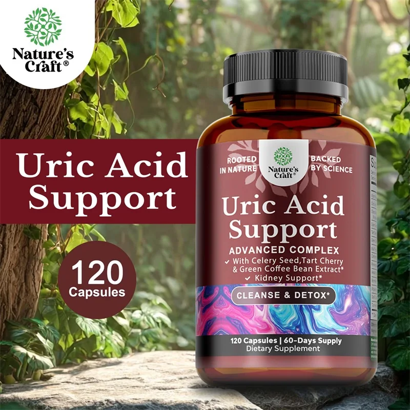 Uric Acid Cleanse & Detox – for Bladder & Urinary Tract Health, Boost Energy, Support Normal Kidney Function