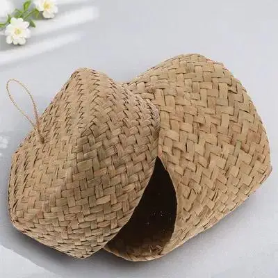 

Straw Woven Box Seagrass Seagrass Storage Round Baskets Small Living Room Decorative Storage Round Baskets Candy Holder