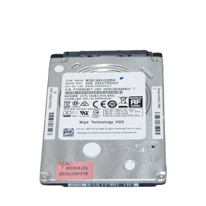 1Pc For Toshiba e-STUDIO Copier Machine Hard DISK DRIVE 320GB Encryption MQ01ABU032W MQ01ABU032BW