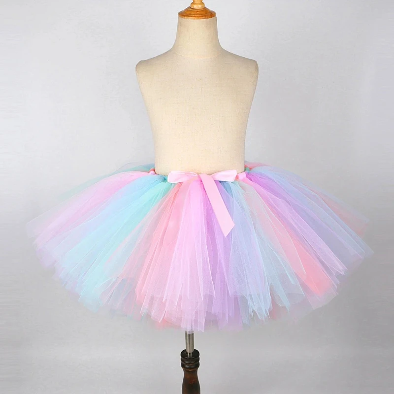 Party Dresses for Girls Unicorn Tutu Skirt Outfit for Kids Birthday Party Set Children Christmas Halloween Costumes with Wings