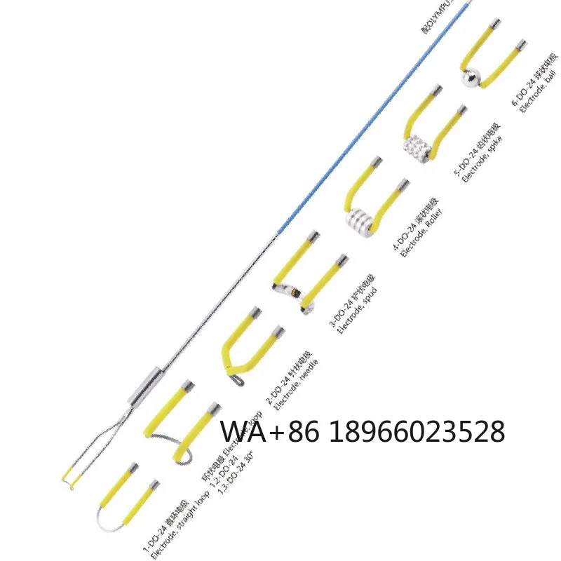 

Urology Electrode cutting for resectoscopy set