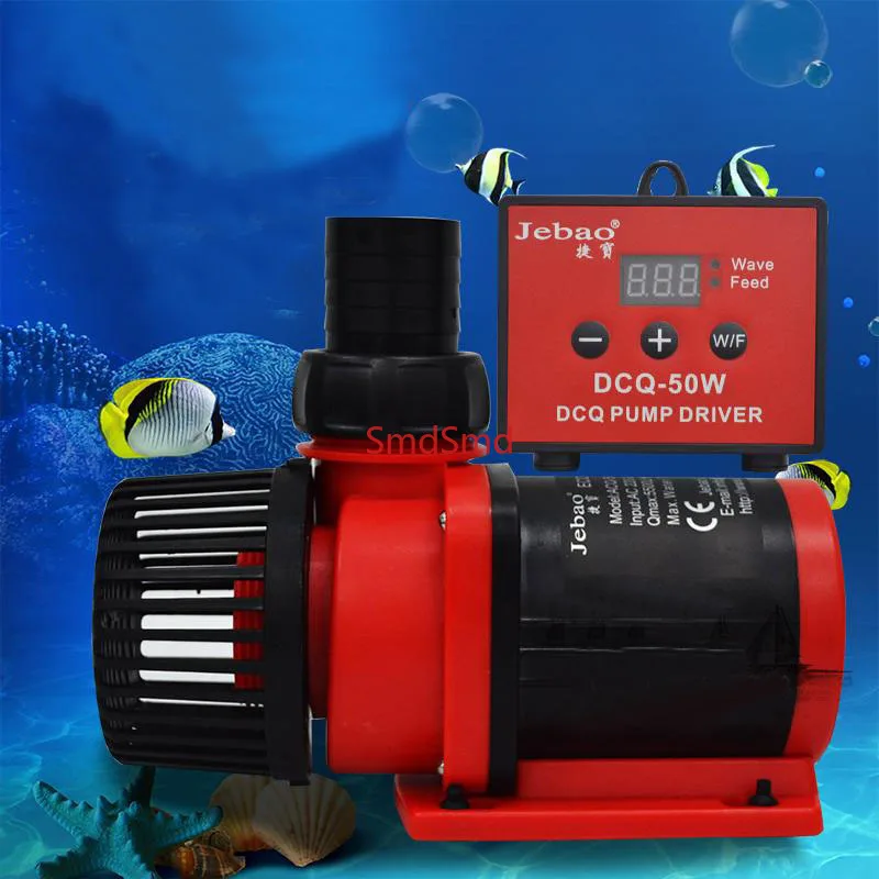 DCQ-3500 LCD Display Controllable DC Return Water Pump for Marine Aquarium Sump Pump Fish Tank Wave Maker 3500L/h