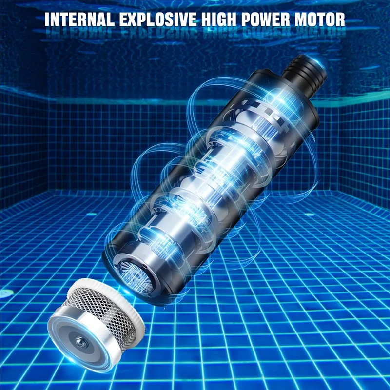 

A27F-Water Transfer Pump For 20V Battery For Garden,Camping, Kiddie Pool, Fish Tank