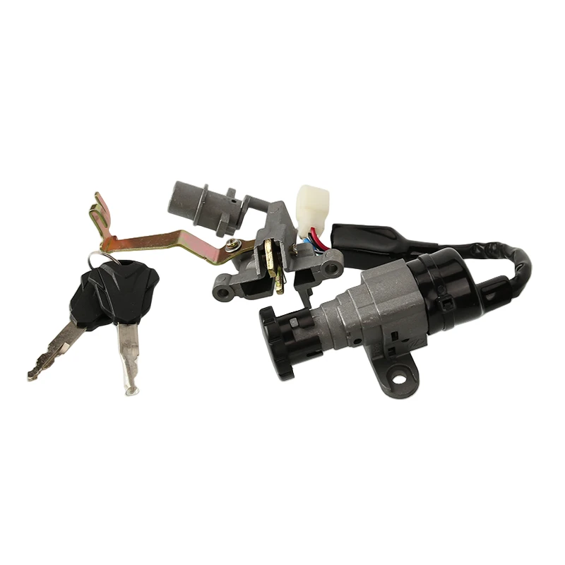 Motorcycle Spare Part JOG50 Lock Ignition Key Switch Set Seat Lock Key Kit Scooter For Yamaha JOG 50 JOG Z ZS ZR 50cc