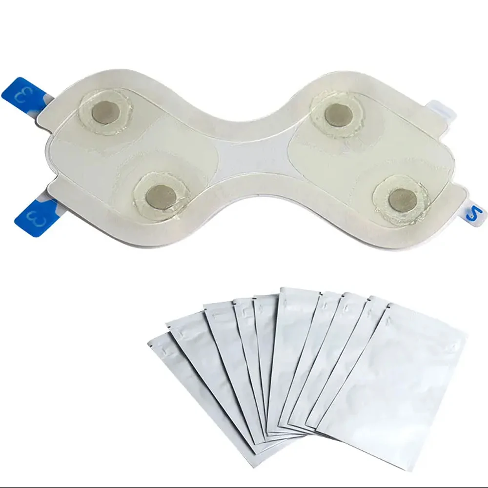 ECG EKG Pads Electrodes Medical Disposable Electrode Patch EKG Accessories Non-woven ECG Electrode Pads