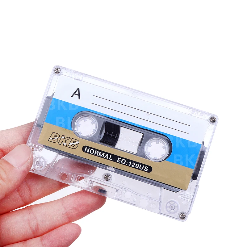 45/90 Minutes Magnetic Audio Tape Recording For Speech Music Recording Standard Cassette BKB Blank Tape Player Empty Tape