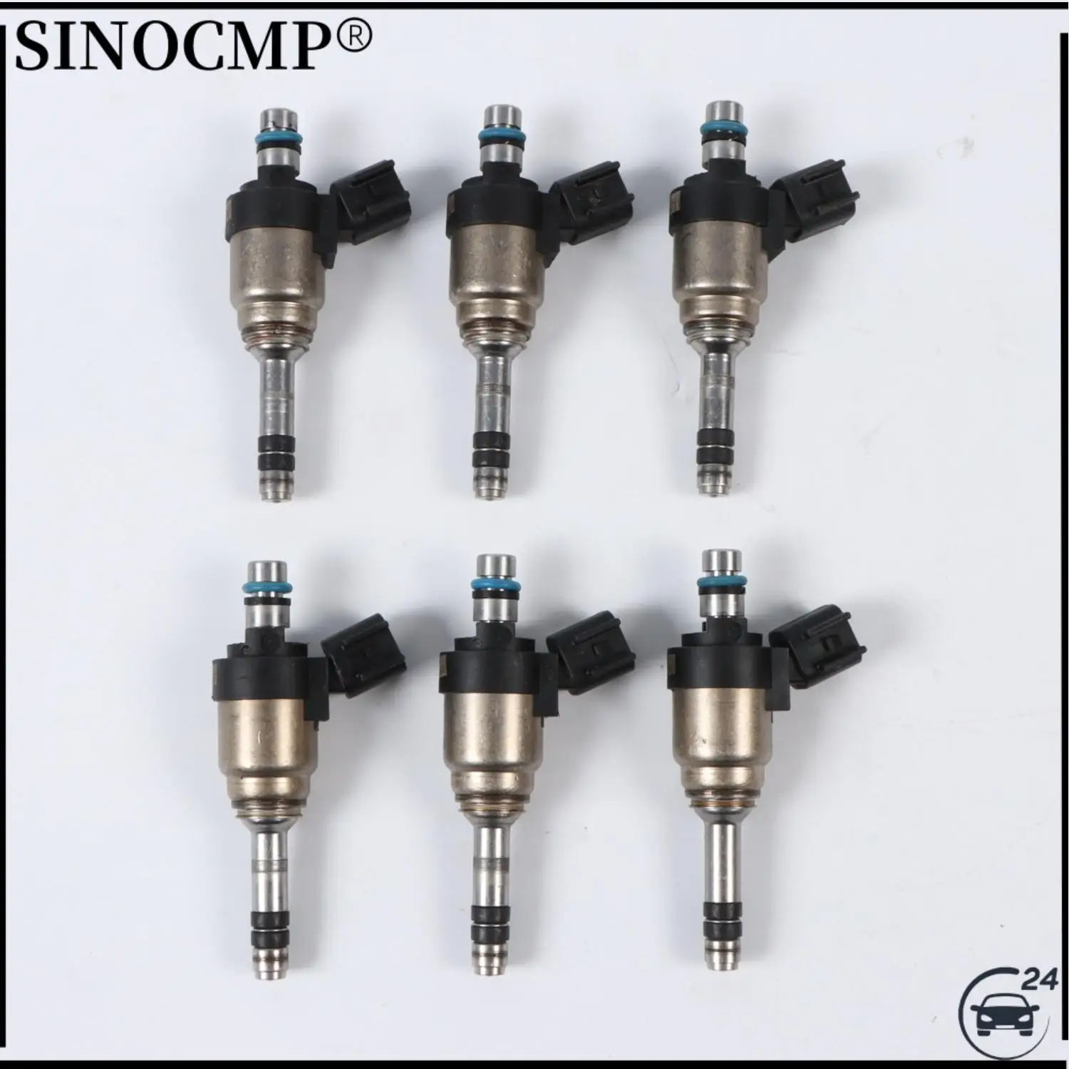 35310-3C550 6 قطعة مجموعة حاقن الوقود لكيا هيونداي جينيسيس 3.3 3.8 V6 أجزاء المحرك نظام إمداد الوقود حاقن الوقود قطع غيار السيارات #1