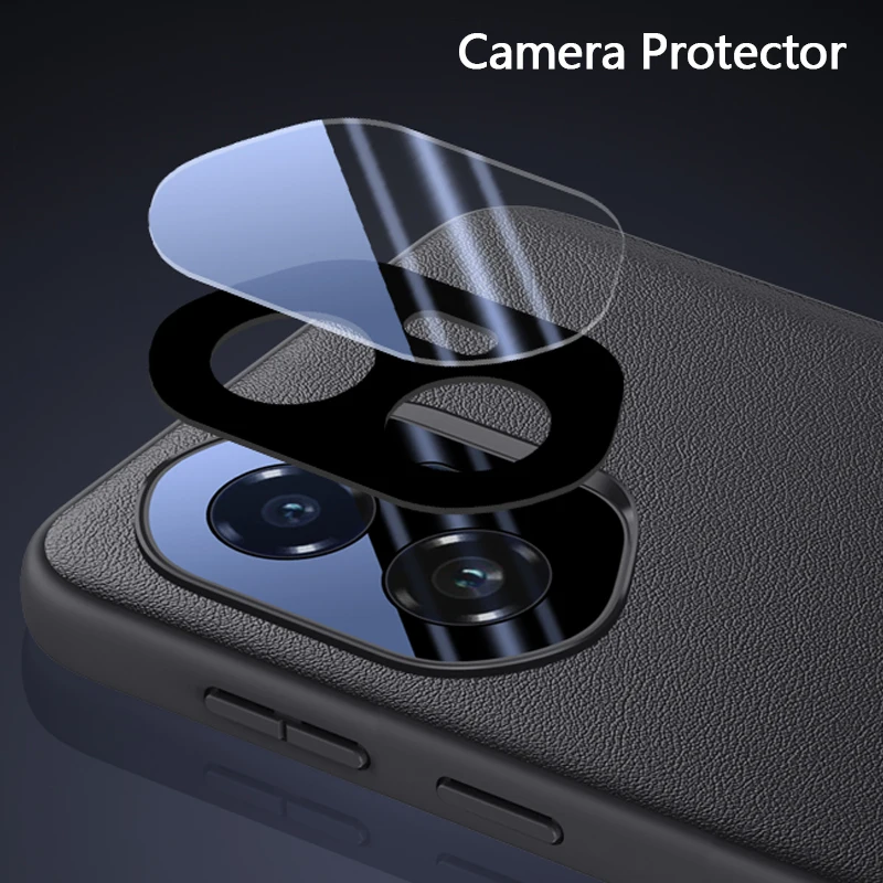 حافظة هاتف جلدية فاخرة رفيعة للغاية لهاتف Honor 300 Pro واقي عدسة الكاميرا الخلفية الصلبة الناعمة من مادة البولي يوريثان Funda #4