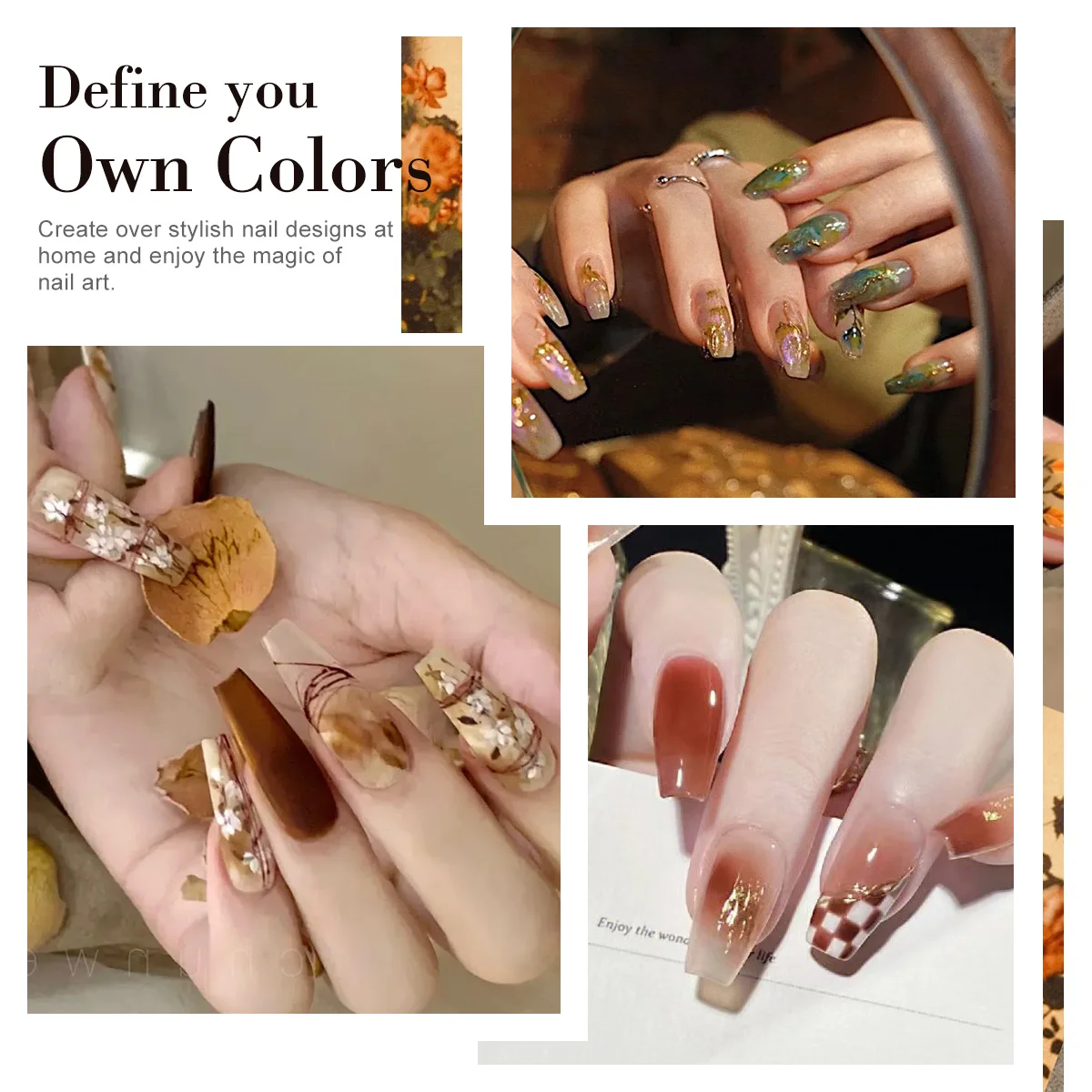 LIMEGIRL 12pcs Gel Nail Polish Kit Glitter Red Semi-Permanent Polished Gel Varn Nail Polish Soak Art UV Gel Varn Set