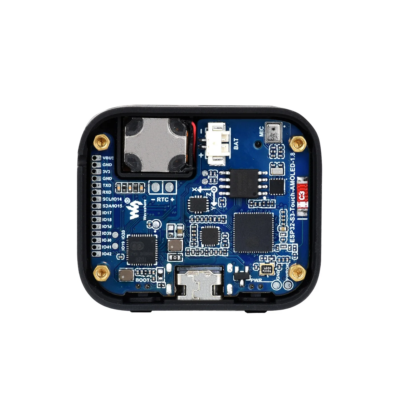 

ESP32S3 Xiaozhi AI voice chatbot 1.8-inch display AMOLED capacitive touch screen