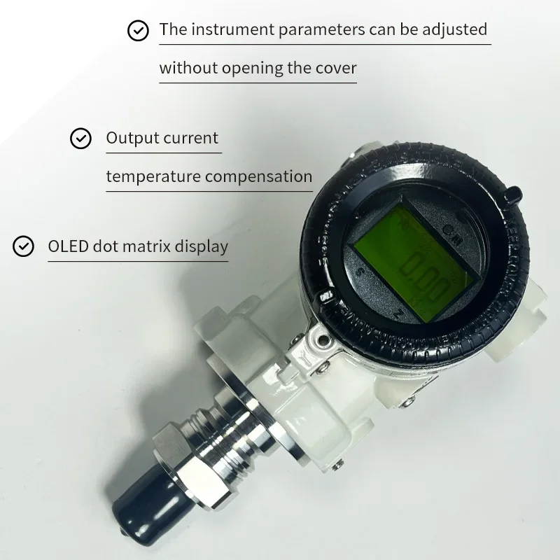 China-Made Smart Pressure Sensor Anti-Surge 7-Point Temp Compensation IR Remote for Gas Application Harsh Pressure Transmitters