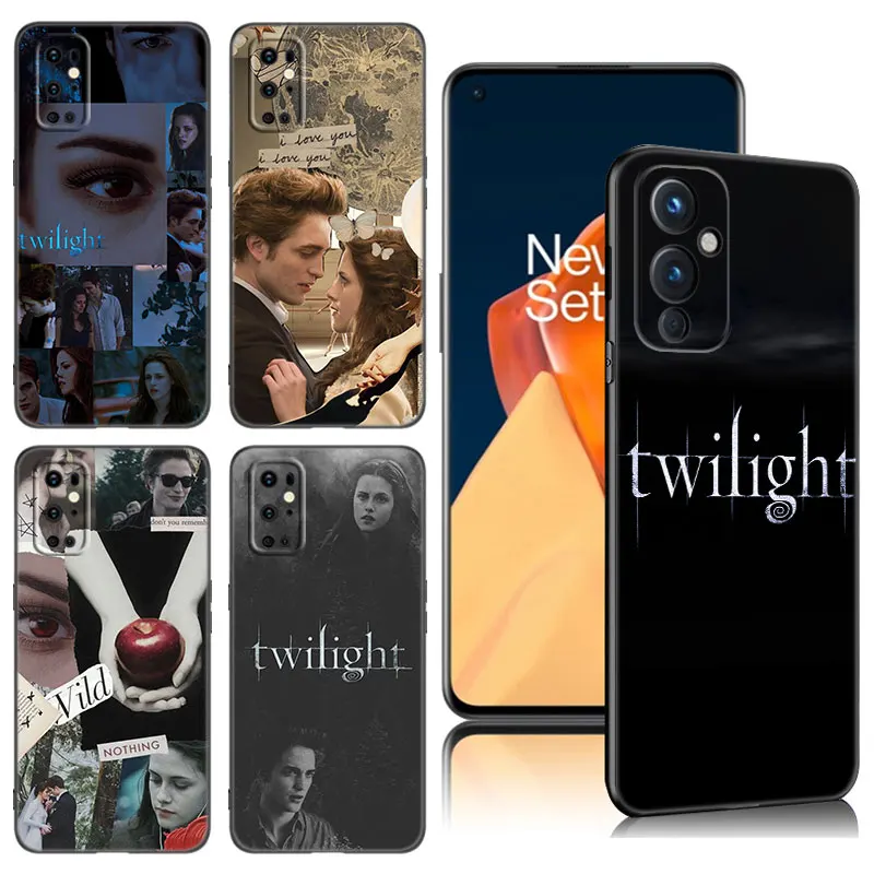 Twilight Isabella Edward Phone Case For OnePlus 9 10 ACE 2V Pro 9RT 10T 10R 11R Nord CE 2 3 Lite N10 N20 N30 5G Black Cover