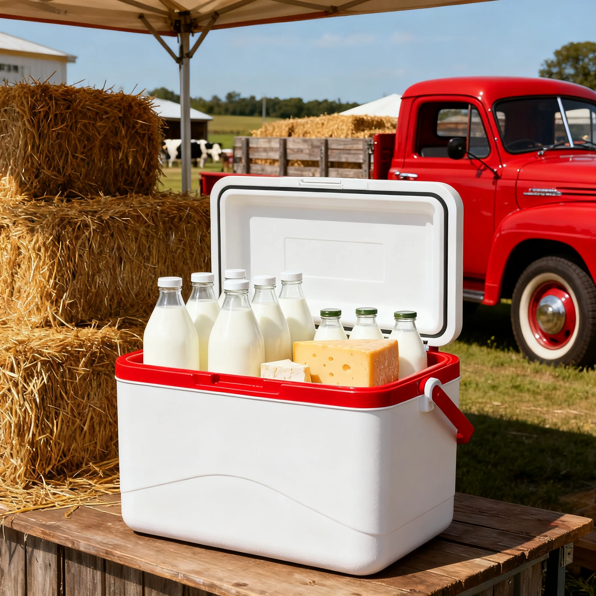 

Heavy Duty Ice Chest Cooler Box with Rust Proof Hardware for Long Lasting Use in Harsh Outdoor Conditions