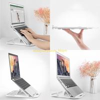 P9JB Foldable Laptop Stand Portable Notebook Support Base Holder Adjustable Riser
