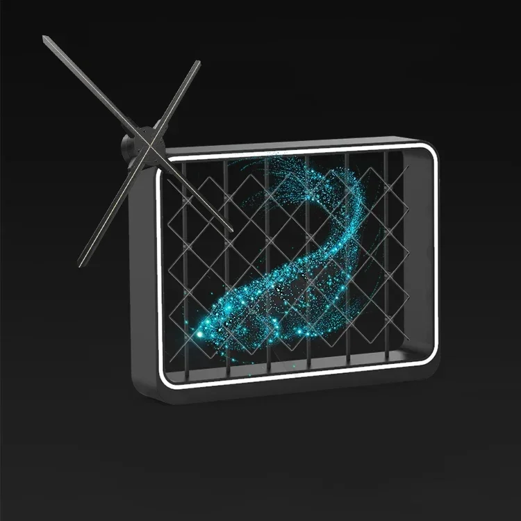 

HDFocus 65cm WiFi 3D Hologram LED Fan High Definition 3D Advertising Projector Equipment with HD Resolution
