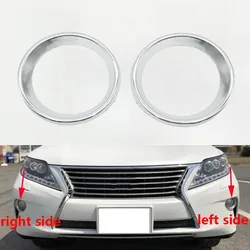 For Lexus RX RX270 RX350 RX450H F-Sport 2013 2014 2015 Car Front Bumper Fog Light Lamp Trim Garnish Cover Cap Lid Frame