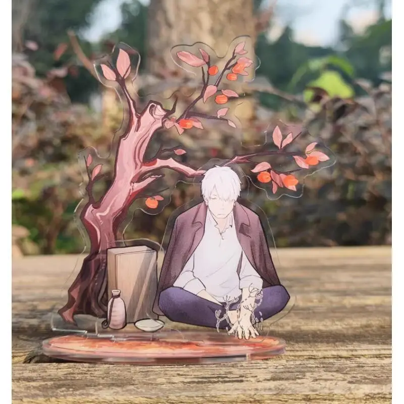 Mushishi Anime Ginko Character Acrylic Stand Transparent Desktop Ornament Collectible Gift For Manga Lovers And Hobby Collectors view 4
