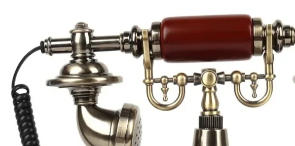 New Antique Hotel Home Wedding Phone Big Ringtone Fixed Landline Vintage Phone