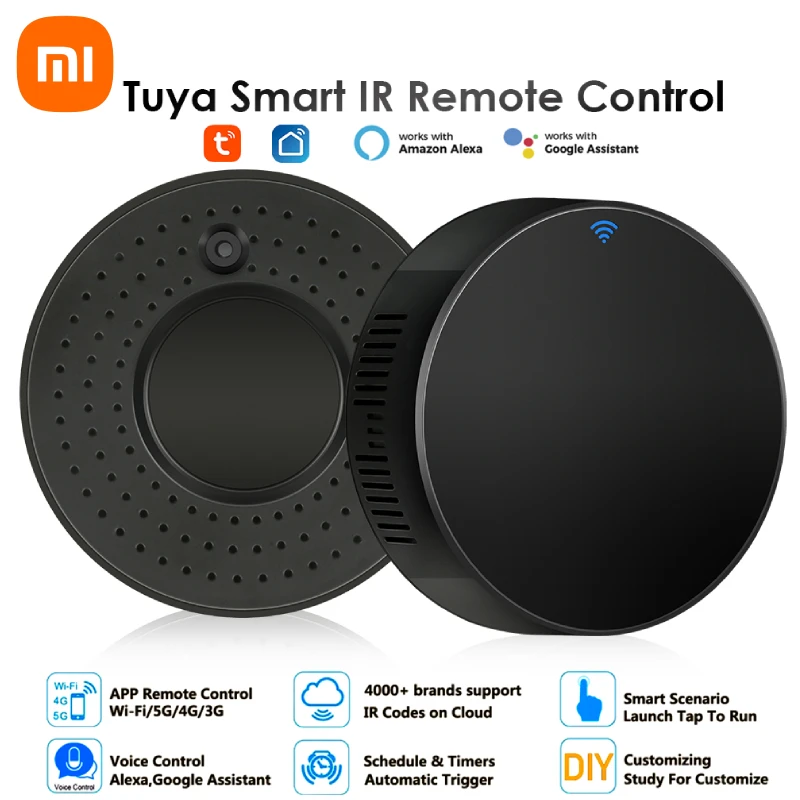 Xiaomi IR Remote Control WIFI Smart Universal Infrared TV DVD AUD AC Tuya Smart Life Remote Controller Works Alexa Google Home