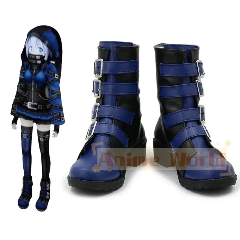 الظاهري YouTuber Nijisanji Luxiem Ike Eveland Effole Bunny Girl VR Chat Cosplay Shoes