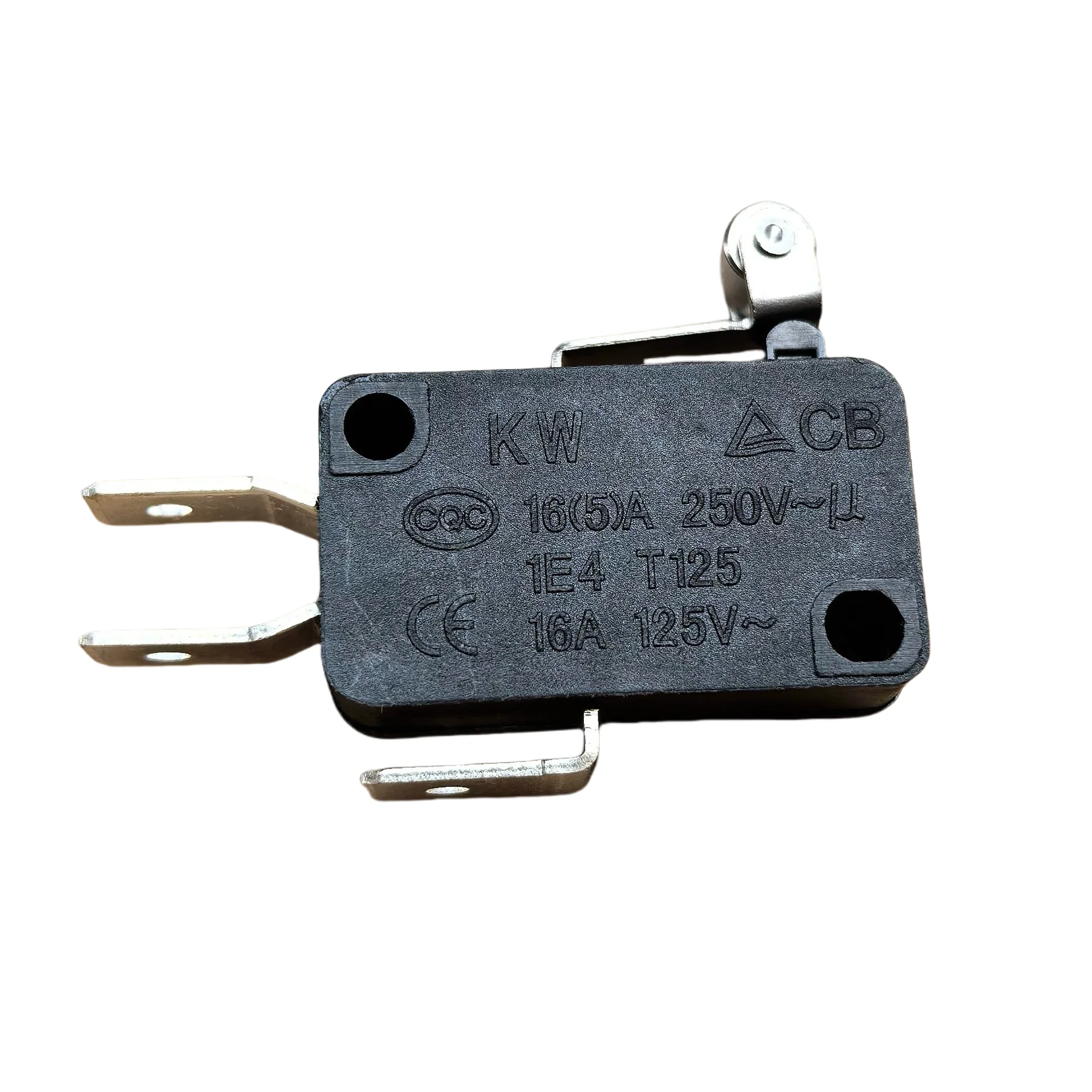 

1PCS/LOTS Ultra High-End KW8-3 Silver Dot Microswitch Small Self-Resetting Travel Limiter 16A Push Touch Tap 6.3 Terminal