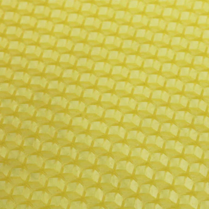 Beeswax Sheets Natural Beeswax Sheets Beeswax Honeycomb Sheets Wax For Beekeeping Equipment (13.3 X 9Cm) 10PCS