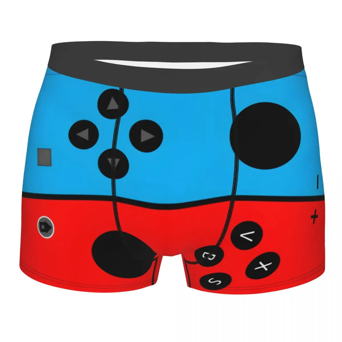 

Custom Cool Gamer Gaming Controller Boxers Shorts Panties Men's Underpants Comfortable Video Game Lover Gift Briefs Underwear