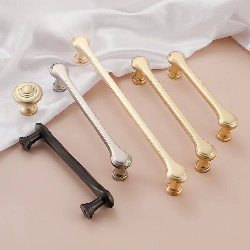 Zinklegierungsgriffe für Schubladen, Schränke, Möbel, Küchen, Türknöpfe, Schubladen, Möbel, Küche, schlichte Hardware – Detail 3