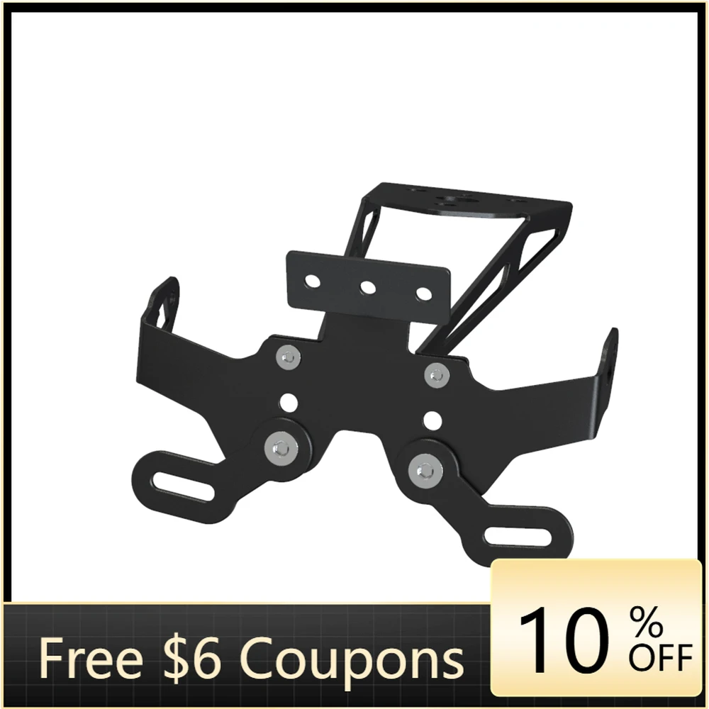 

STLF Motorcycle License Plate Holder Tail Light Bracket Tidy Fender Eliminator for YZF R125 MT125 / ABS 2014 - 2018 2017