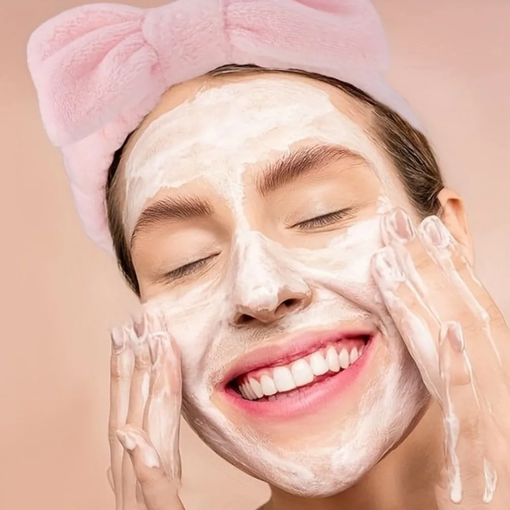 Wash Face Wrist Strap 16Pcs Face Washing Tools Skin Care Versatile Flower Hair Claw 16Pcs Hair Care Tool Bow Headband Barber