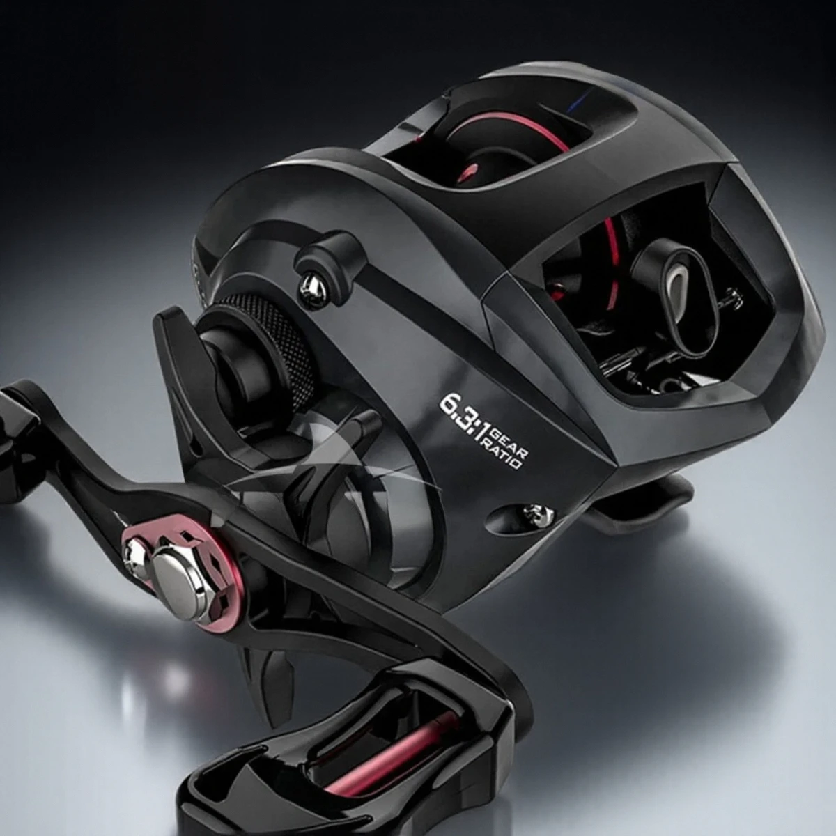 ベイトキャスティング釣りリール-10-1-ボールベアリング-63-1-ギア比-耐久性のある釣り具-磁気ブレーキシステム付き-釣り人用