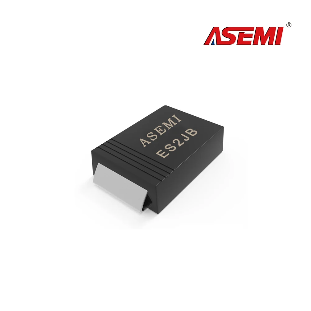 100PCS ES2J Fast Recovery Diode SMB 2A 600V ASEMI Brand New