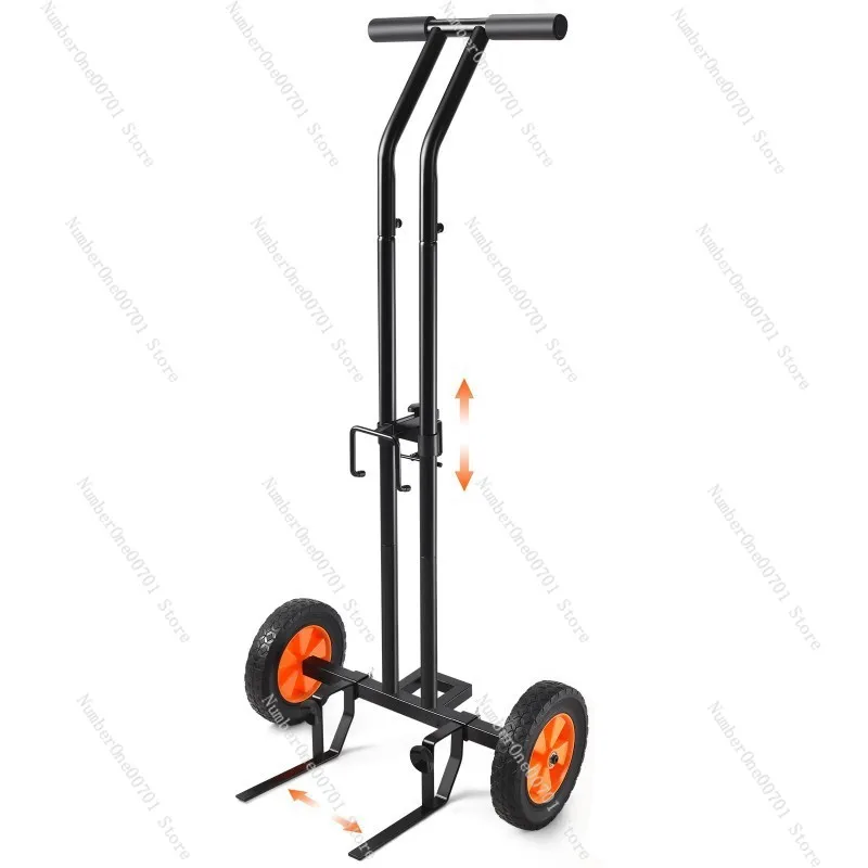 

Two-Wheel Garden Cart Outdoor Lawn Cart Plant Transport Cart Easy Load Household Trailer