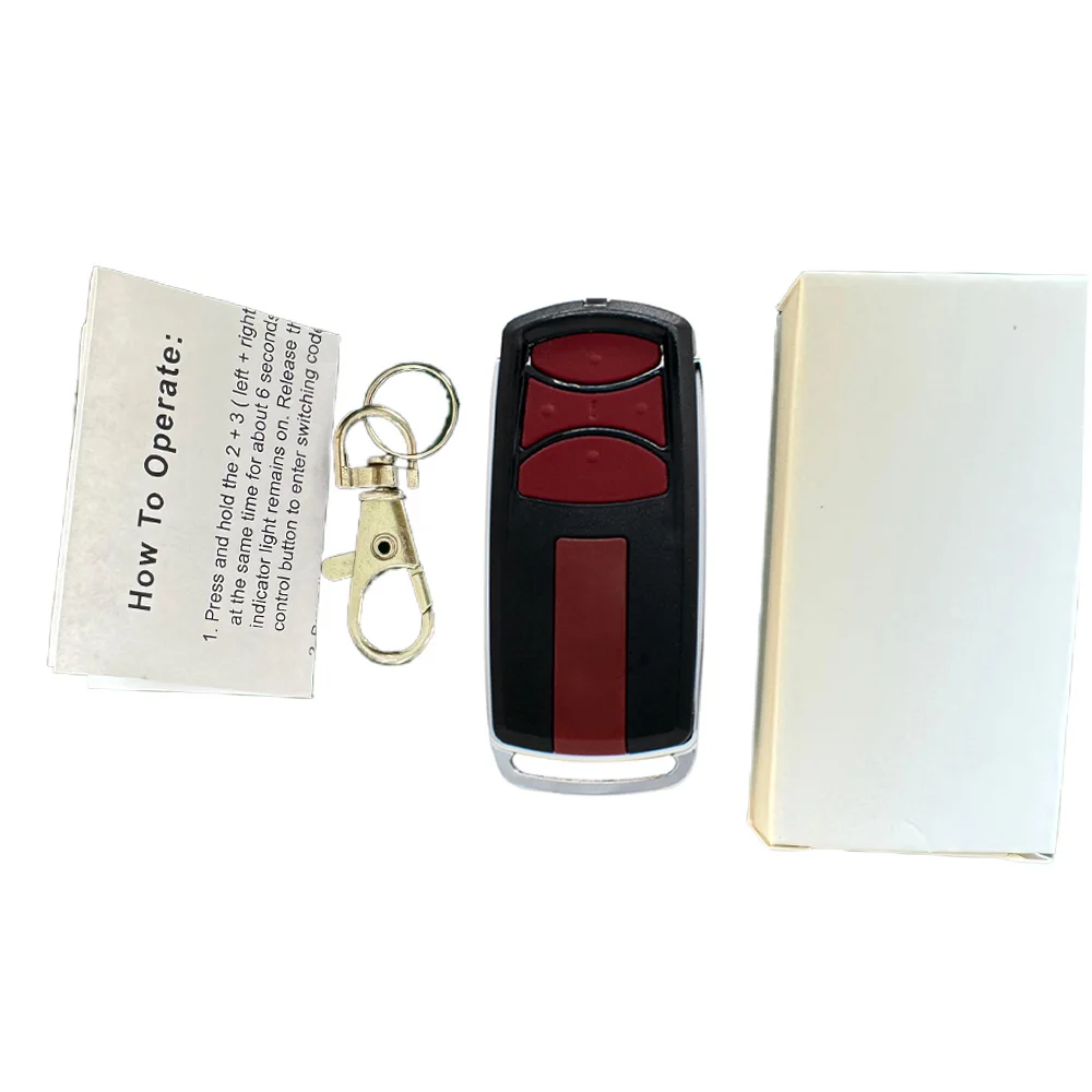 Wireless ME960-LM Keychain Transmitter Garage Door Remote Control Rolling Code 433MHz 433.92MHz 434.54MHz Garage Door Opener