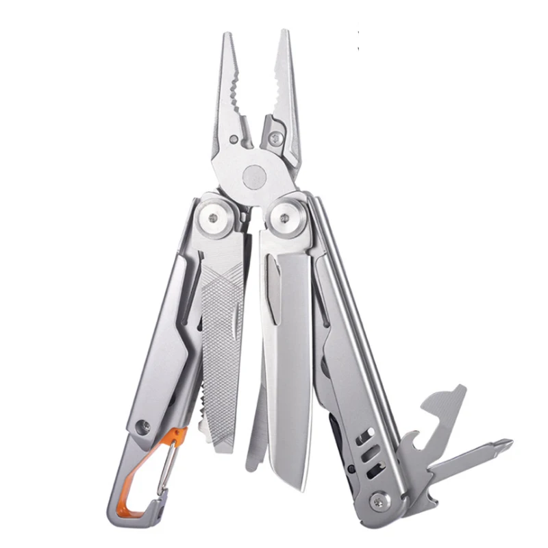 Multifunction Stainless Steel Multi-tool Pocket Knife Pliers Folding Pliers Mini Portable Fold Outdoor Multipurpose Repair Tools