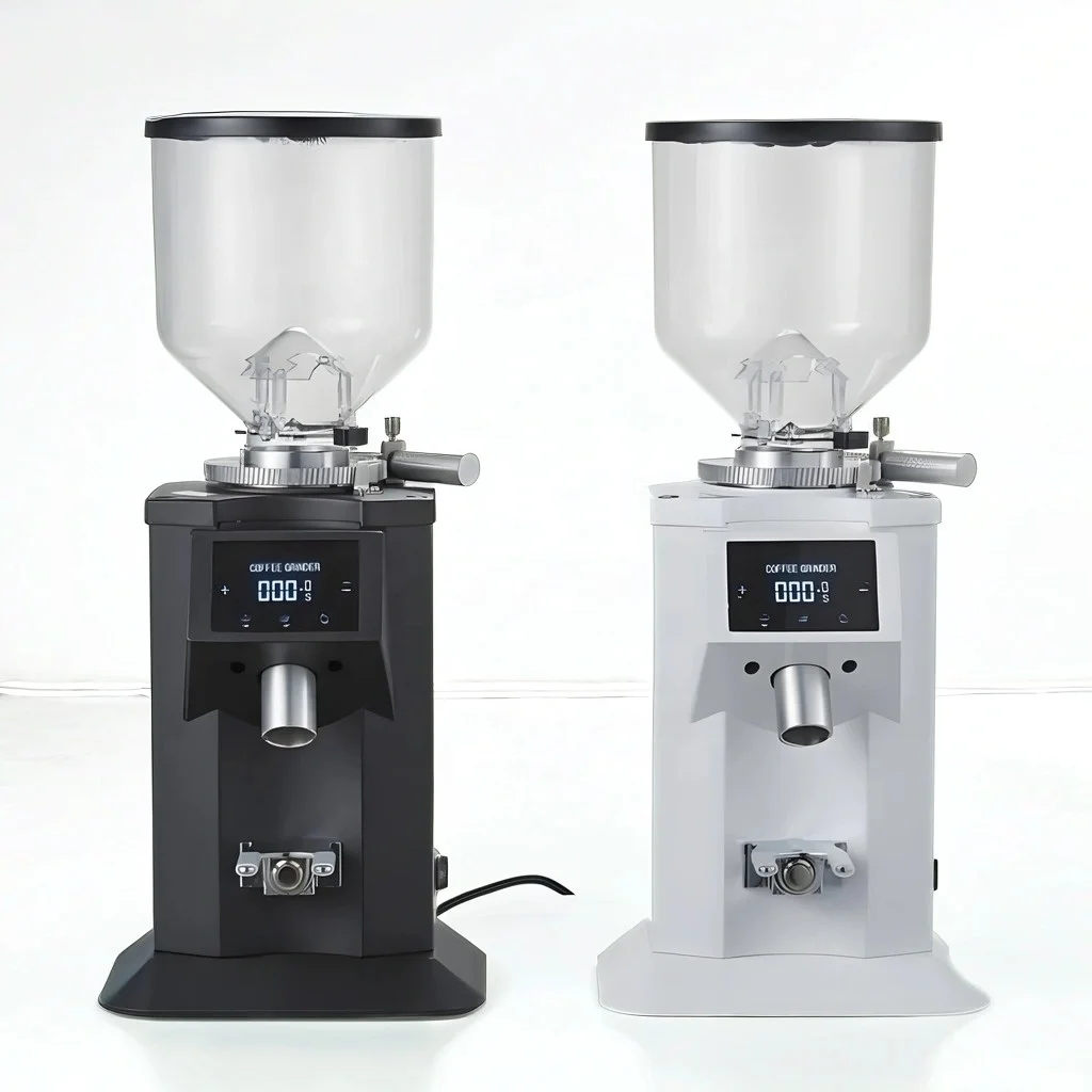 

1000G Large Capacity Bean Hopper Jog Mode Grinding Espresso French Press Hand Brewed Coffe Coffee Bean Grinder