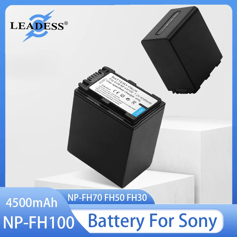 

NP-FH100 аккумулятор 4200 мАч для Sony NP-FH70 FH50 FH30 DCR-SX40 SX40R A230 A330 A290 A380 A390 аккумулятор для камеры
