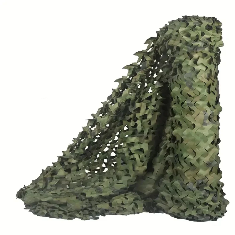 

Камуфляжная сетка, усиленная двухслойная для кемпинга, пешего туризма, охоты, украшения, солнцезащитный козырек, вечерние укрытие, забор