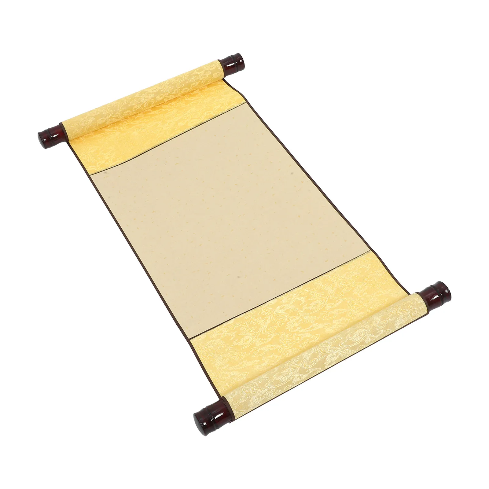 1Set Retro Blank Scroll Chinese Calligraphy Paper for Painting Writing Practice Certificate Diploma Invitation Wedding Vow Art